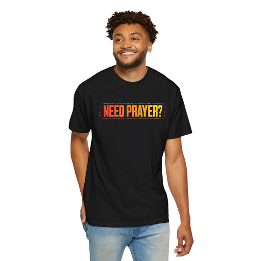 NEED PRAYER? Interactive Ministry Shirt