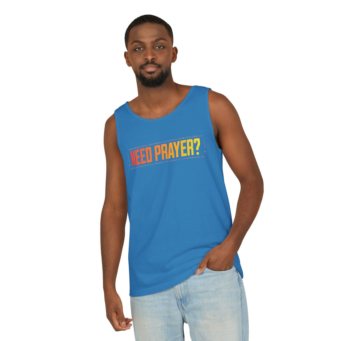 NEED PRAYER? Interactive Ministry Tank Top