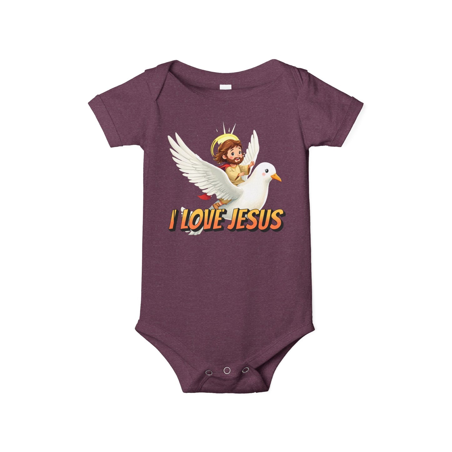 I Love Jesus - Dove - Infant Onesie