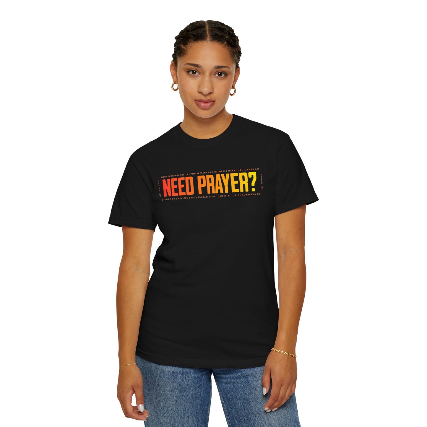 NEED PRAYER? Interactive Ministry Shirt
