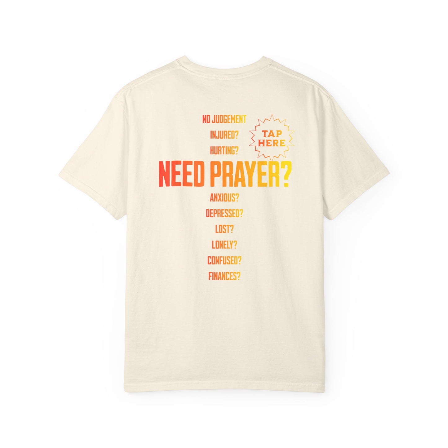 NEED PRAYER? Interactive Ministry Shirt