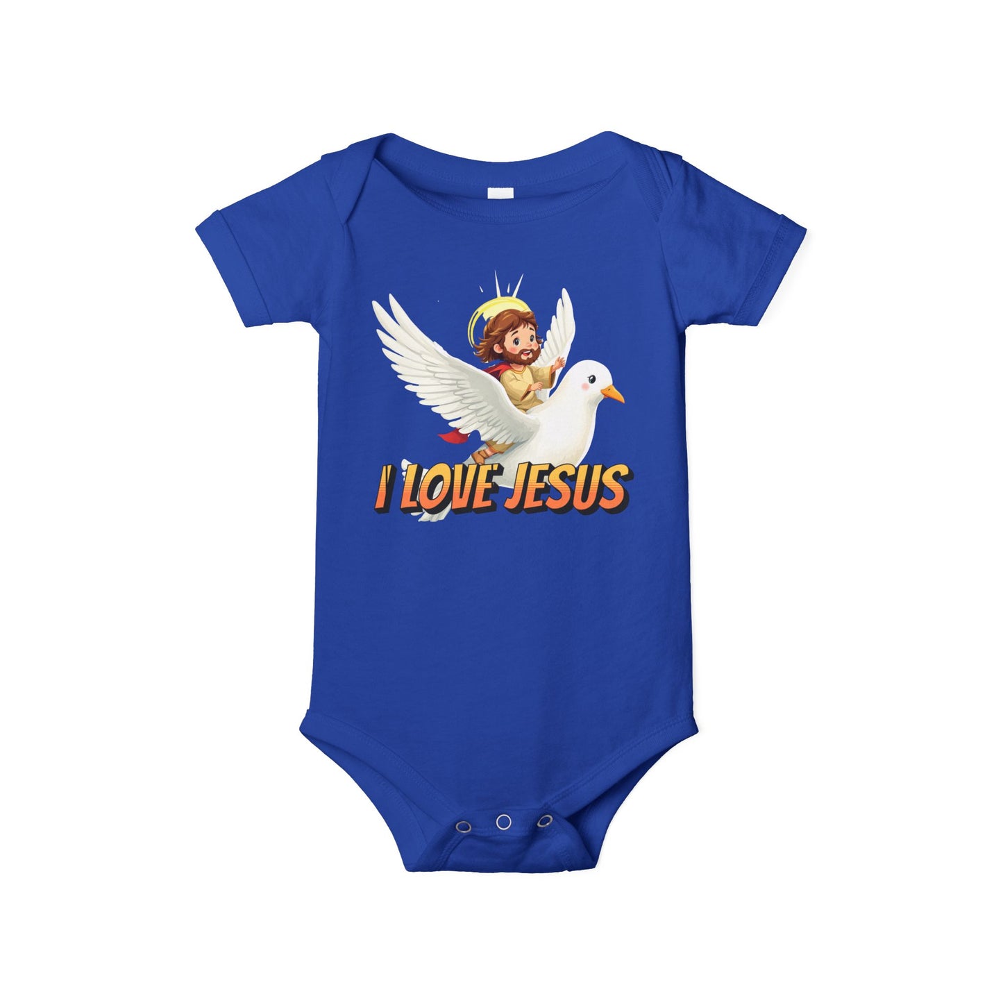 I Love Jesus - Dove - Infant Onesie