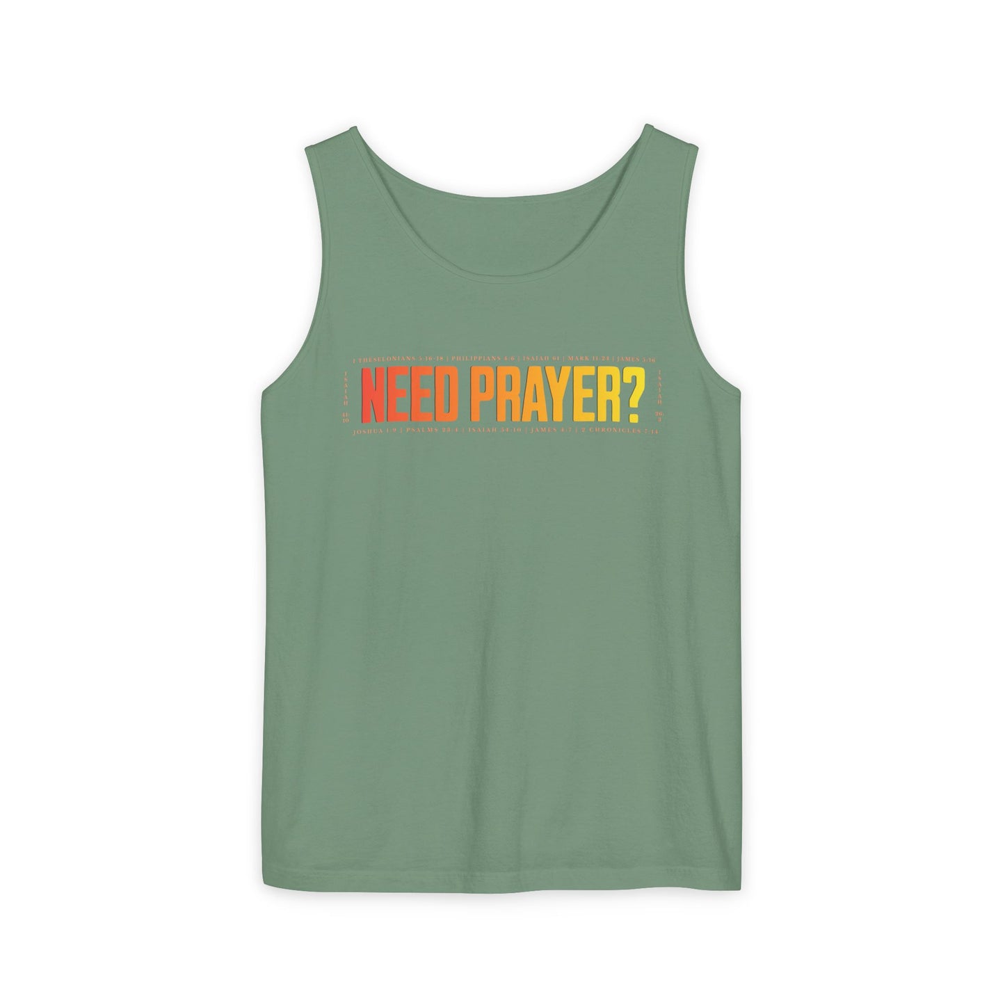 NEED PRAYER? Interactive Ministry Tank Top