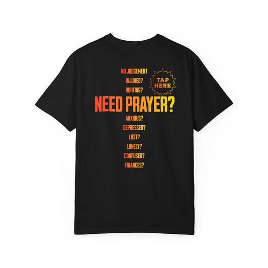 NEED PRAYER? Interactive Ministry Shirt