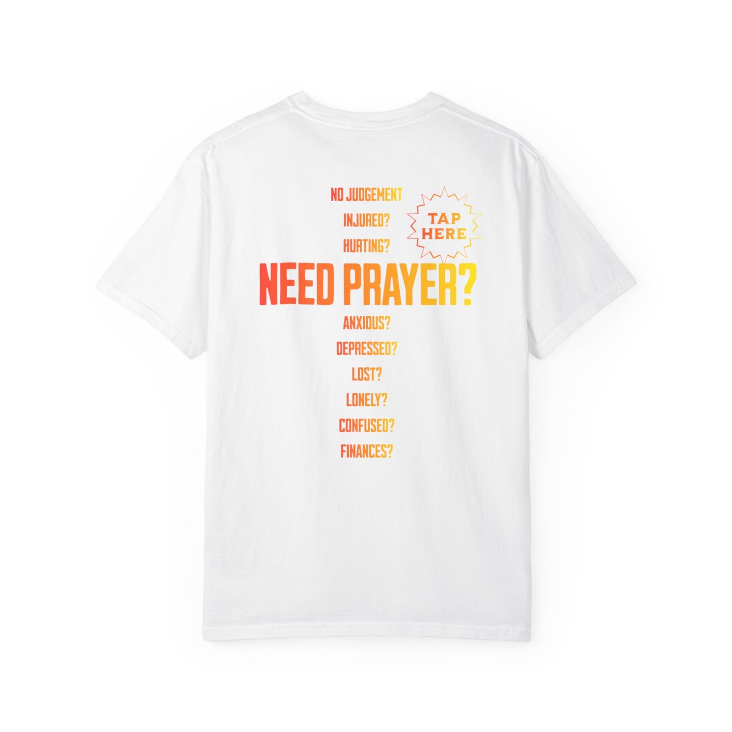 NEED PRAYER? Interactive Ministry Shirt