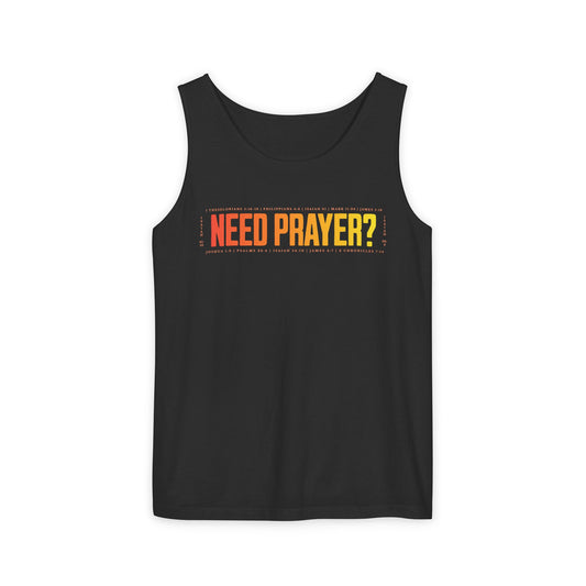 NEED PRAYER? Interactive Ministry Tank Top