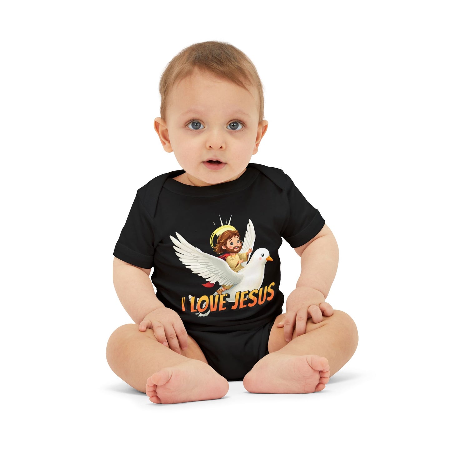 I Love Jesus - Dove - Infant Onesie