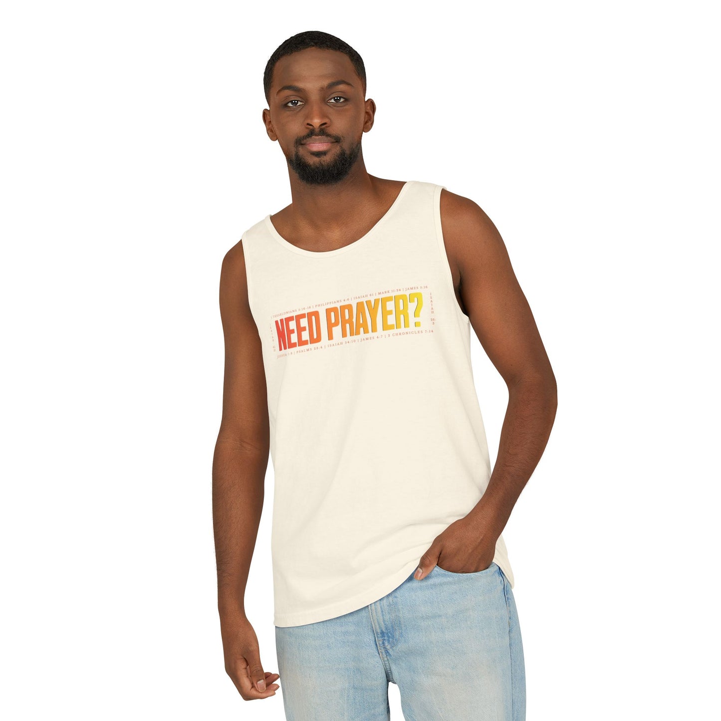 NEED PRAYER? Interactive Ministry Tank Top