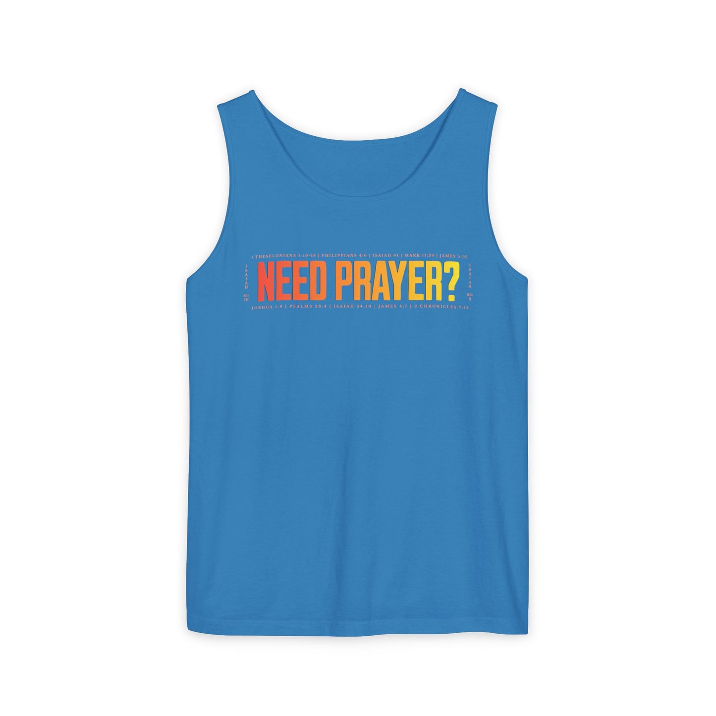 NEED PRAYER? Interactive Ministry Tank Top