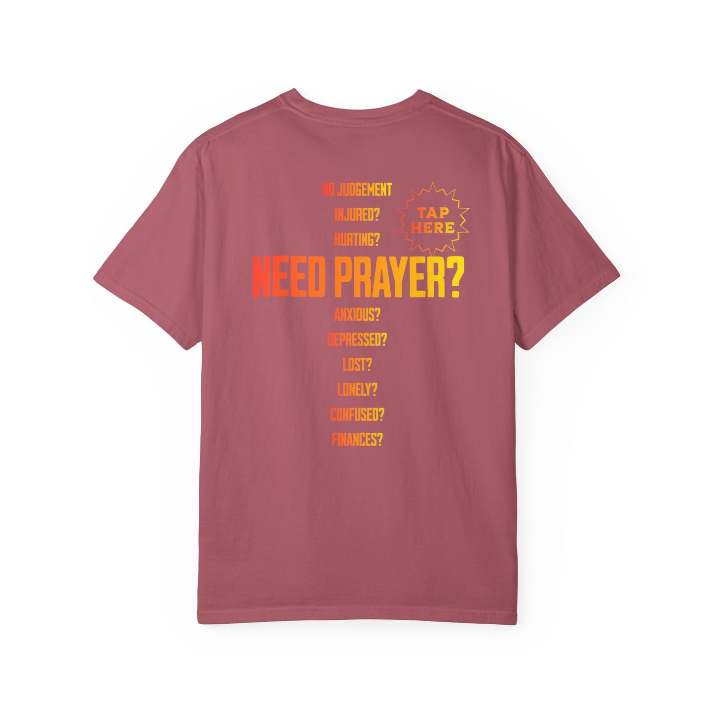 NEED PRAYER? Interactive Ministry Shirt