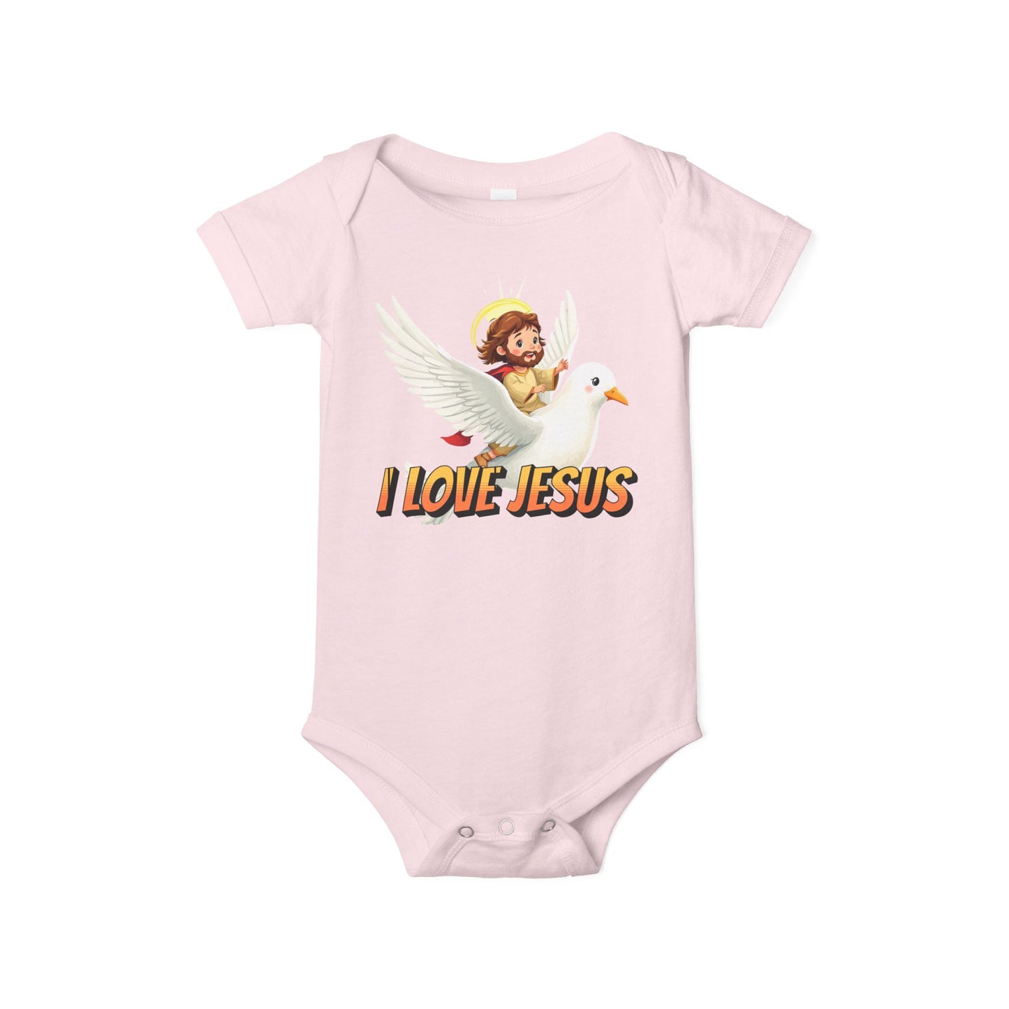 I Love Jesus - Dove - Infant Onesie