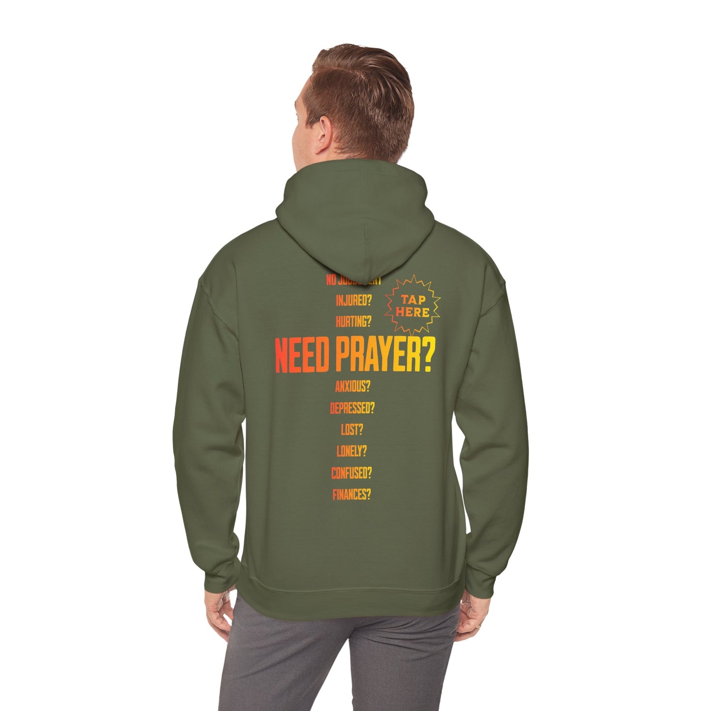 NEED PRAYER? Interactive Ministry Hoodie