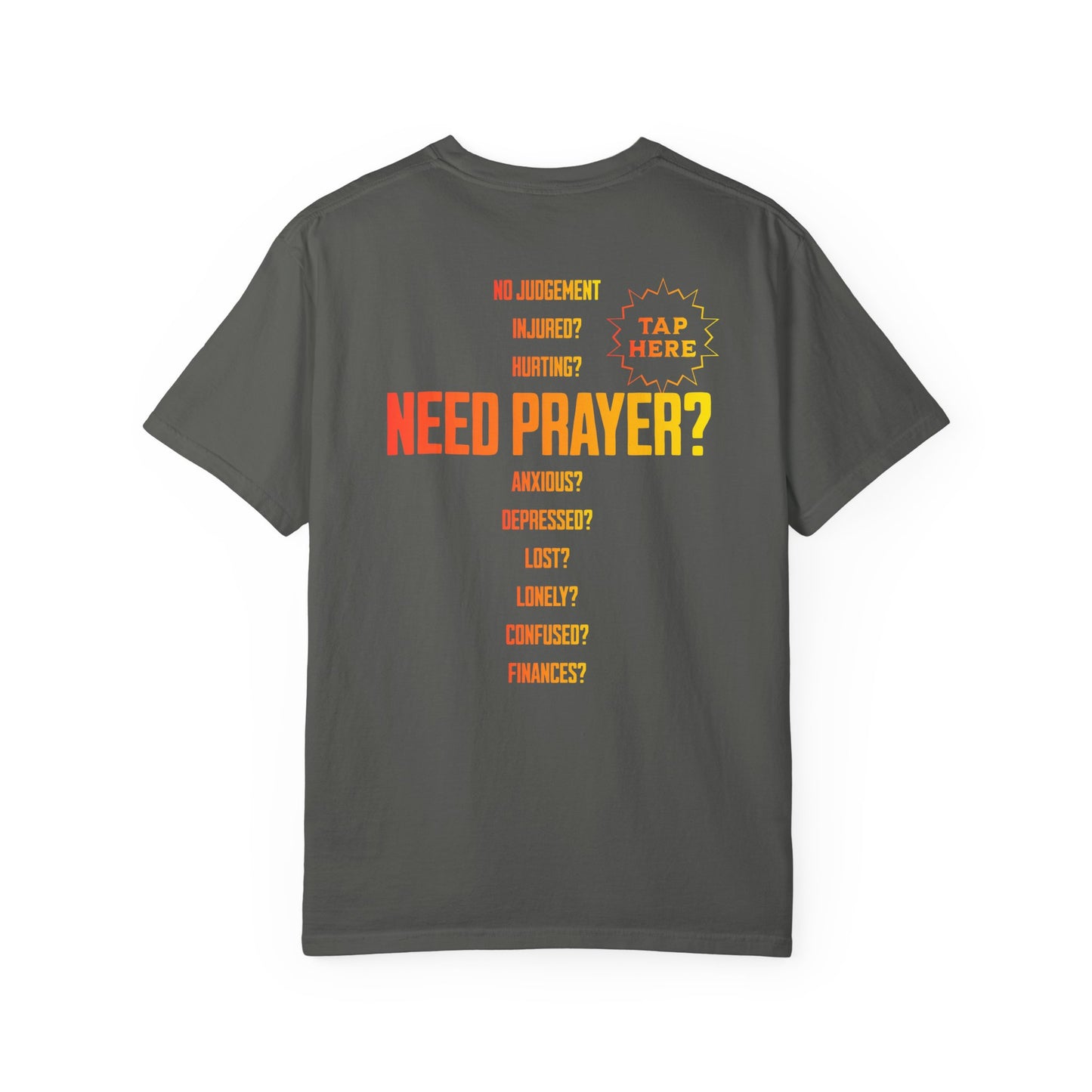 NEED PRAYER? Interactive Ministry Shirt