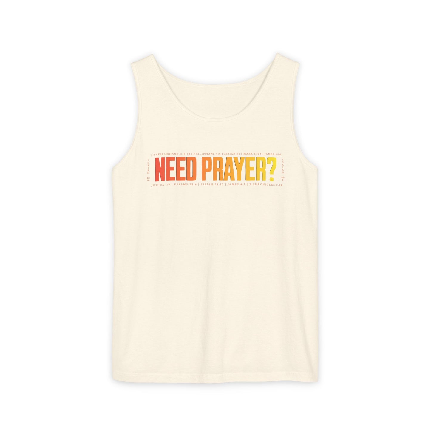 NEED PRAYER? Interactive Ministry Tank Top
